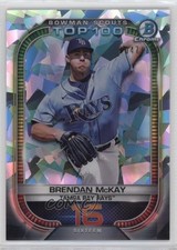 2021 Bowman Scouts Top 100 Atomic Refractor 47/150 Brendan McKay #BTP-16 00gy