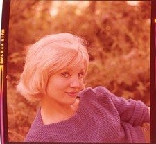 Susan Oliver Photo Shoot Original 2.25 x 2.25 Transparency Glamour 1960's
