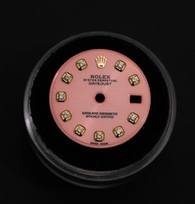 Rolex 26Mm Individueller Pink Diamant Zifferblatt Für Datejust/Präsidenten Uhren