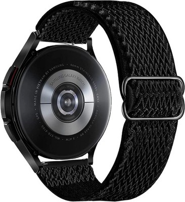 Nylon Stretch Strap for Galaxy Watch 7 46mm/5 Pro 45mm - Elastic Fit