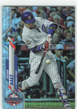 Javier Baez Baseball Cards - Choose your Base, Inserts, etc. - 2 CARD MINIMUM!