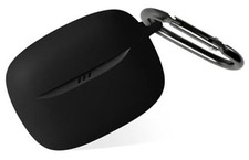 Silicone Case for JBL Tune Buds 2, Soft Flexible Scratch Resistant Black