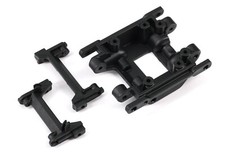 Traxxas TRA9736 Skidplate, center/ bumper mount, front/ bumper mount, rear