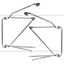 Door Mirror Bracket Arm Cab Mount Stainless Lh Rh Fit Freightliner Classic Xl