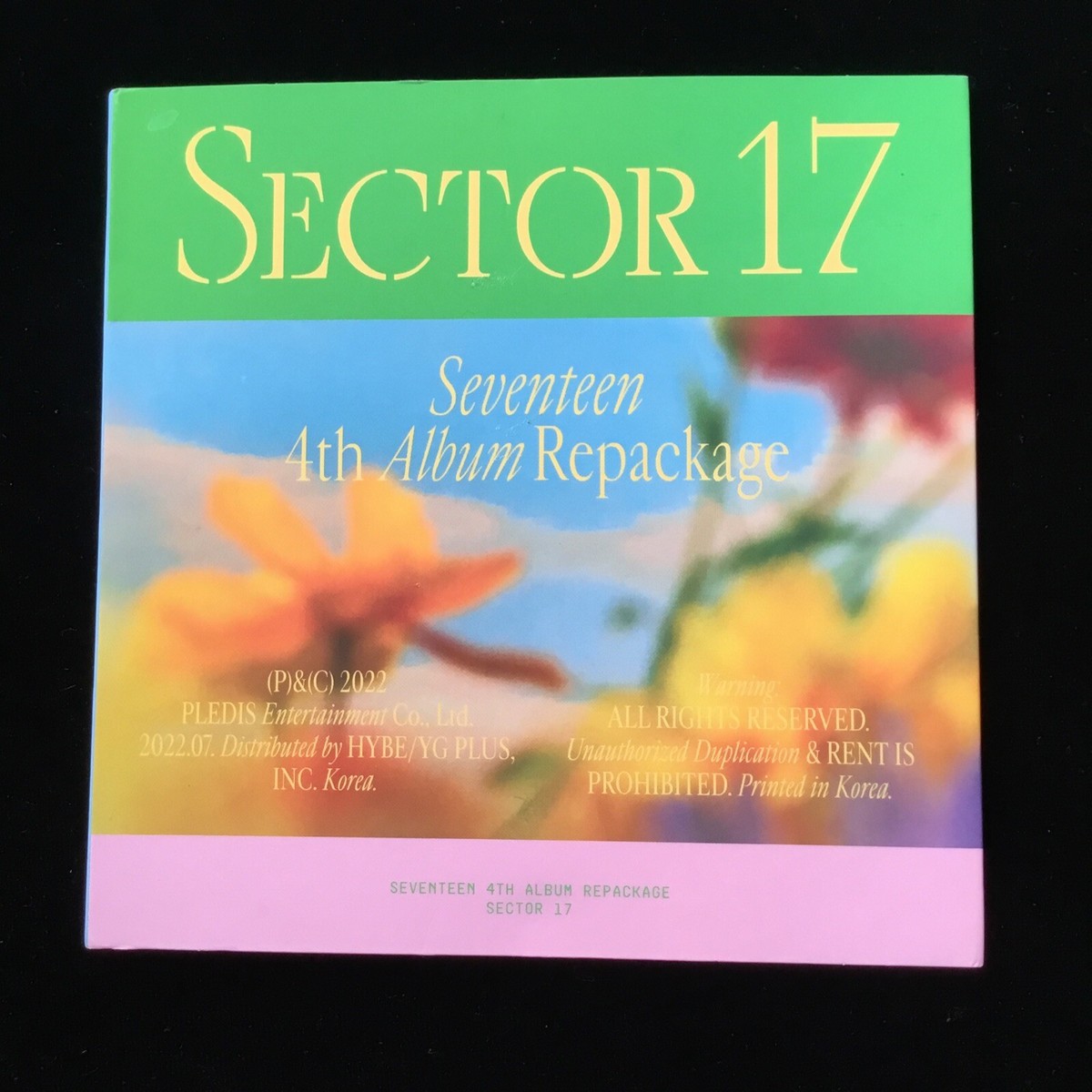 Sector 17 by Seventeen (CD, 2022) Open Box Item Never Played
