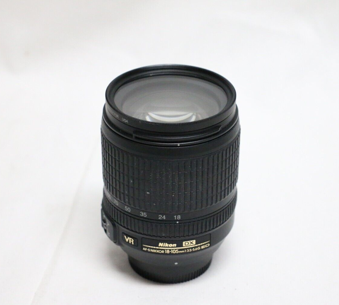 Nikon AF-S DX NIKKOR 18-105mm f/3.5-5.6 G ED VR Lens w
