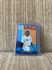 2022 Bowman Chrome Yoelqui Cespedes Hi-Fi Futures Blue Mojo Refractor #117/150