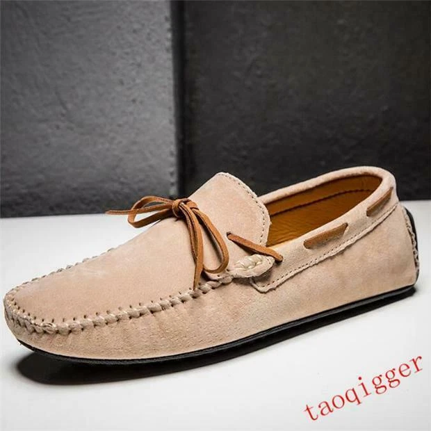 Men's Leather Driving slip on Loafers Shoes Casual Slip Flat Moccasins shoes  - Image 2 of 4