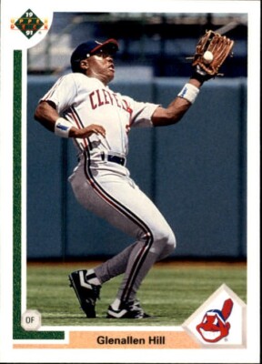 1991 Upper Deck Final Edition Baseball Card #52F Glenallen Hill - Indians