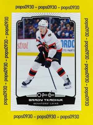 Brady Tkachuk, Ottawa Senators, 2023, O-Pee-Chee, #195