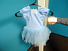 La Petite Ballerina Child Tutu Ballet Dress Light Blue Size SMALL