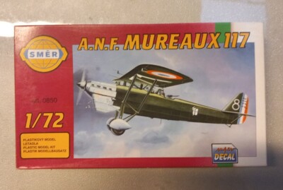 A.N.F.  Mureaux 117 in 1:72 - SUPER RARITÄT - Vintage