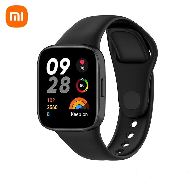 Xiaomi Uniseks Redmi Watch 3 Smartwatch, Czarny, 1.75  