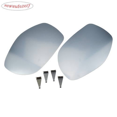 Left & Right Side Heated Mirror Glass For 2008-2010 Porsche Cayenne 3.6L 4.8L - Picture 6 of 9