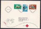 w1259/ Finland Red Cross Hospital FDC Cover t/Denmark 1972