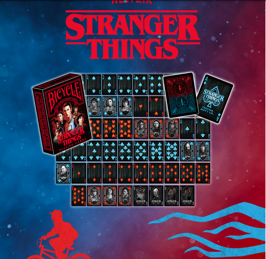 Bicycle Stranger Things Playing Cards Netflix Trump | eBay