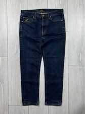 Men's Vivienne Westwood Anglomania Logo Denim Jeans Size US 32
