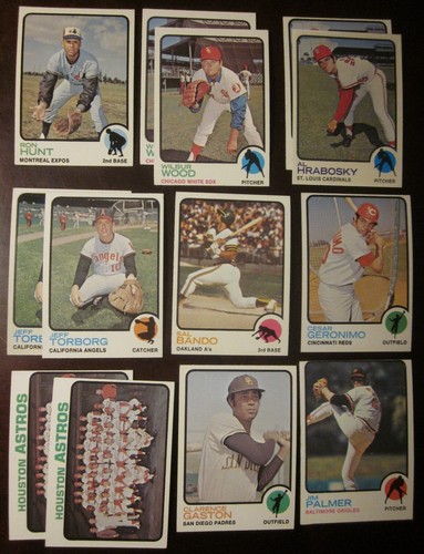 1973 Topps Baseball- Pick Choose Finish Your Set (2-250) NM, NM/MT - Picture 149 of 245