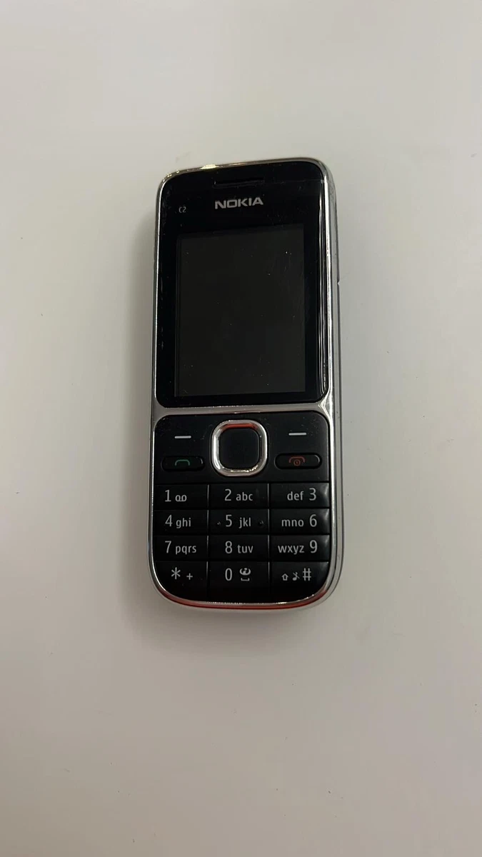 Nokia C2 Classic - Schwarz C2-01 RM-721 Ungeprüft Teilespender