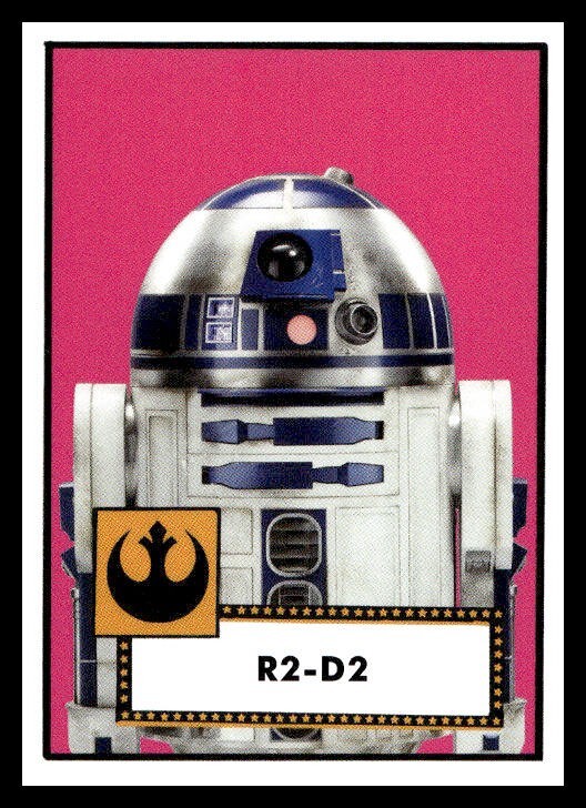2023 Topps Throwback Thursday Star Wars 1952 Baseball Style #7