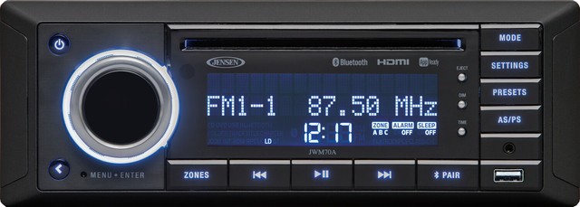 JWM70A Jensen Radio Bluetooth Player 