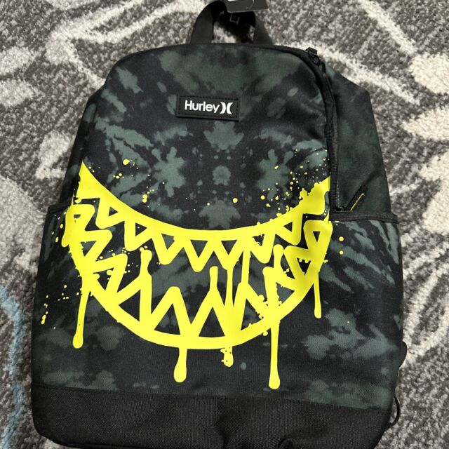 NWT Hurley Army Tie Dye Smile Large Backpack 15" Laptop MSRP