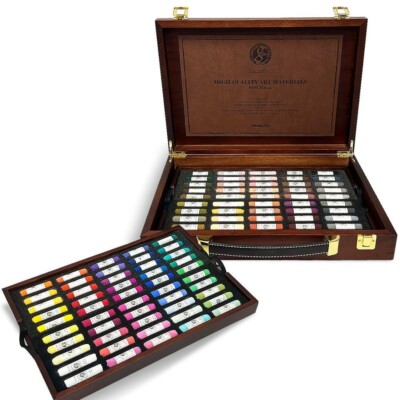 Mungyo Gallery Künstler handgefertigte weiche Pastelle Set 100 MPHM-100 + Hol...