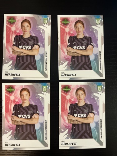 2024 PARKSIDE NWSL Hal Hershfelt rookie card RC 4 four washington spirit #63