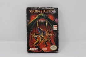 Swords and Serpents (Nintendo Entertainment System, NES 1990) Complete In Box