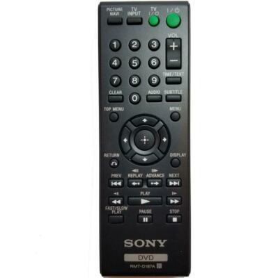 NEW Sony RMT-D187A Remote Control for DVD DVPSR101B, DVPSR200P, DVPSR500H