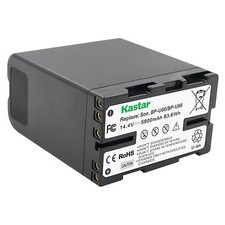 Kastar BP-U60 Battery, Charger for Sony PXW-FS5, PXW-FS7, PXW-X180, PMW-100 etc.