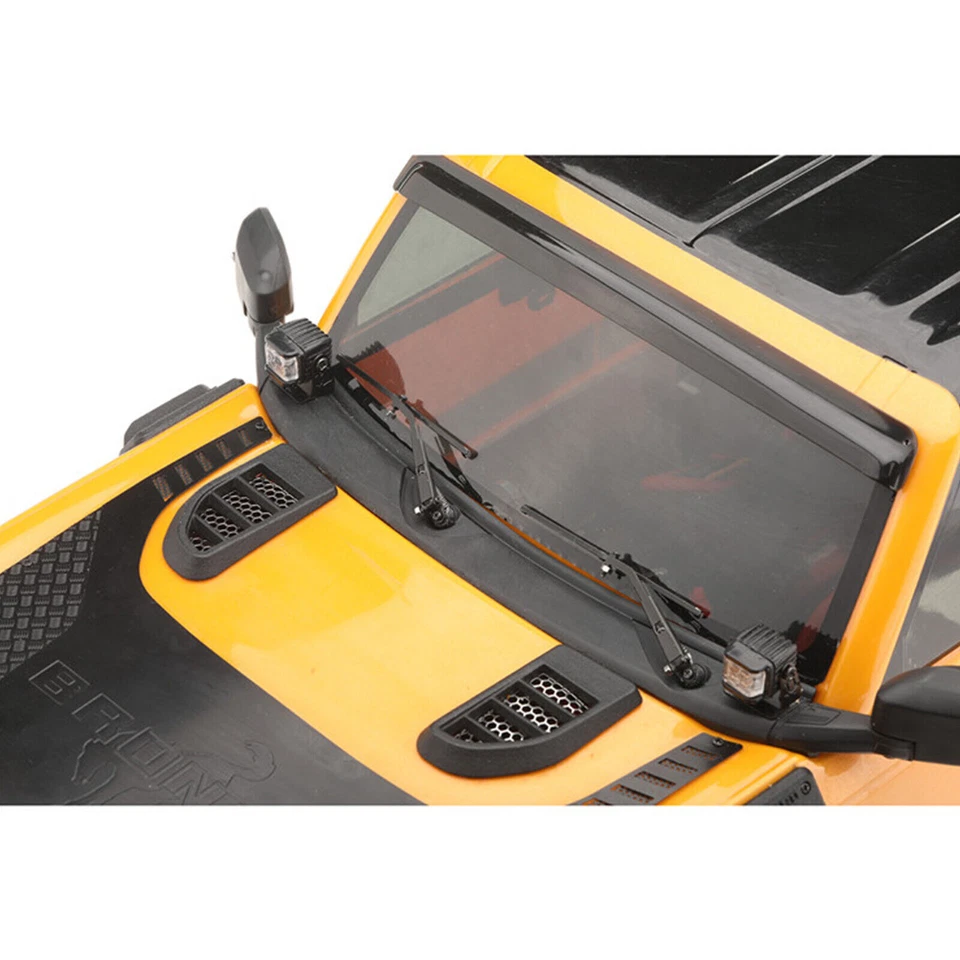 Kit de limpiaparabrisas reemplazable simulado de metal para coche sobre orugas 1/10 BRONCO TRX-4 RC Foto 4 de 4