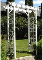 Providence Arbor Outdoor Durable Maintenance-free White Vinyl Pvc 64 X 85 Inches Providence Arbor Outdoor Durable Maintenance-free White Vinyl Pvc 64 X 85 Inches