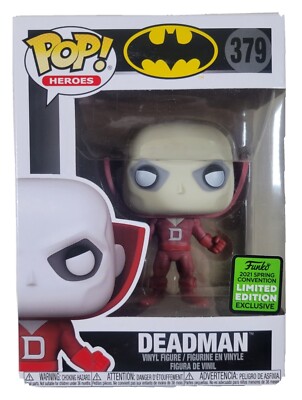 Funko POP! Heroes Batman #379 DEADMAN, Limited- Exclusive- In Protector,  New | eBay