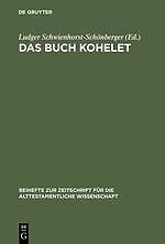 Das Buch Kohelet | Buch | 9783110157574