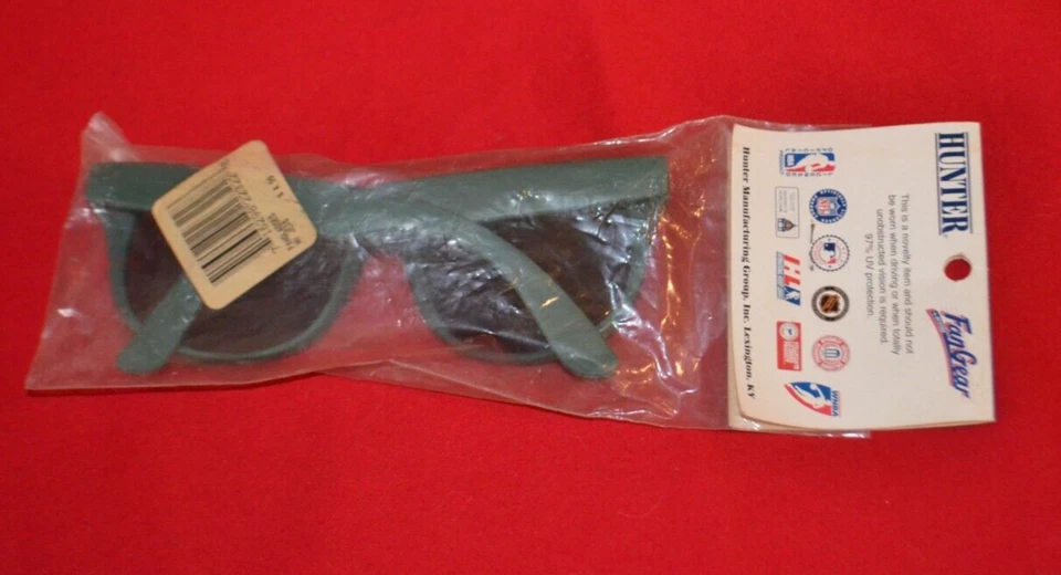 NOS New Sealed Vintage New York Jets Fanglasses Sunglasses Hunter Football NFL - Image 3 of 4