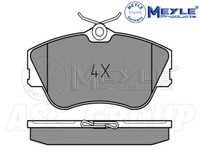 Meyle Bremsbelagsatz, Vorderachse Mit Anti Quietsch Platte 025 214 7919