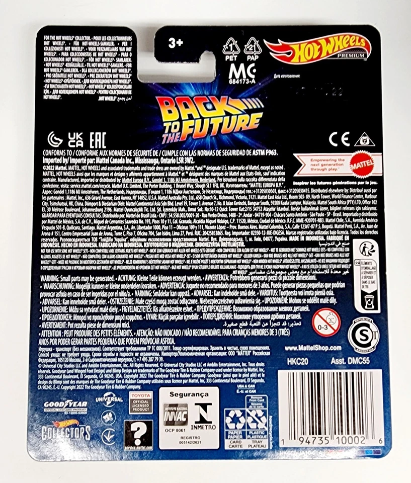 Back to the Future 1987 Toyota Pickup Retro 2022 Hot Wheels Last One! VHTF - Image 2 of 2