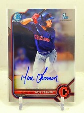 2022 Bowman Chrome 1st Jose Fermin Base Auto Guardians ROOKIE RC Autograph C4