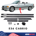 BODY SIDE MOULDING TRIM For BMW E36 91-98 CABRIO Convertible 2D HIGH QUALITY ABS