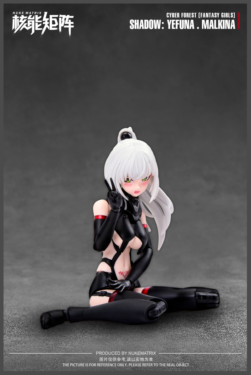 NUKE MATRIX核能矩陣SHADOW:YEFUNA.MALKINA Cyber Forest Fantasy Girls Shadow Yefuna Malkina 1/12 Scale