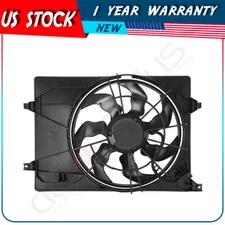 Electric Radiator Condenser Cooling Fan Assembly For 2016-2020 Kia Sorento