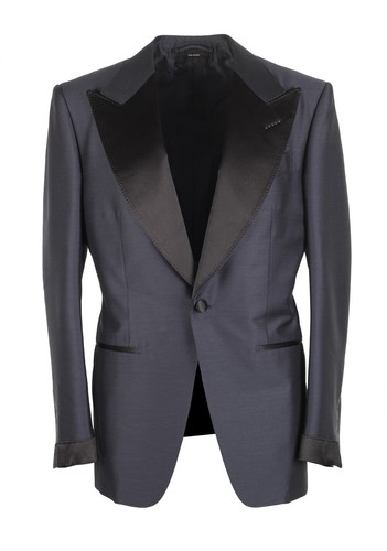 NUOVO TOM FORD ATTICUS BLU NOTTE fumo smoking tuta Taglia 46S IT/36S U.S. |  eBay