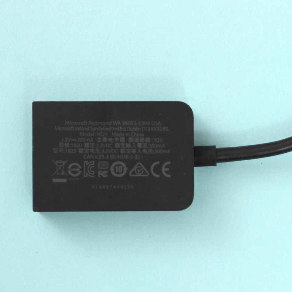 Microsoft Mini DisplayPort to VGA Video Adapter for Surface Computers Model 1820 - Image 4 of 4