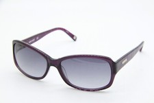 NEW NINE WEST NW 588S 515 PURPLE STRIPED GRADIENT AUTHENTIC SUNGLASSES 57-15