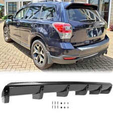 For Subaru Forester Sport 36 Carbon Rear Bumper Diffuser Spoiler Splitter Wing