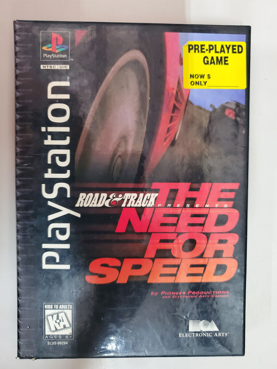 Road & Track Presents: The Need For Speed - PlayStation 