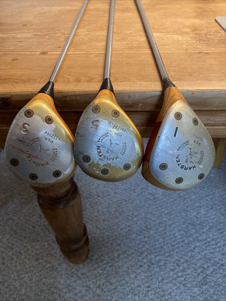 Ping Zing BLONDE Wood Golf Club Set 1-3-5 Woods Steel Shafts Ping Zing BLONDE Wood Golf Club Set 1-3-5 Woods Steel Shafts