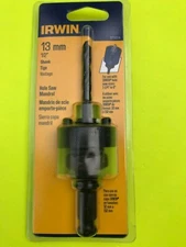 IRWIN 1/2" Hex Shank Hole Saw Mandrel From 1-1/4" To 6" (373004USA)