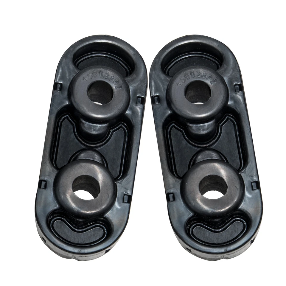 Soporte de montaje aislador de suspensión de escape Fit GMC 99-17 Sierra 1500 2500 3500 un par Foto 3 de 4